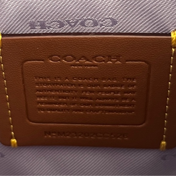 Coach Soft Purple Kitt Messenger Crossbody Bag - Picture 3 of 6